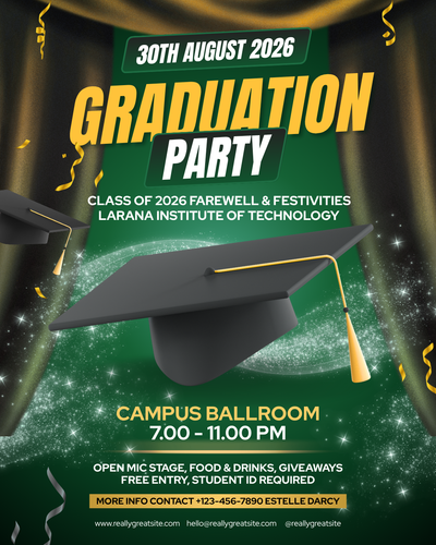GRADUATION PARTY INVITE