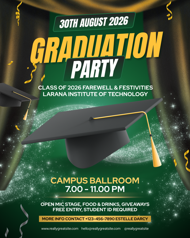 GRADUATION PARTY INVITE