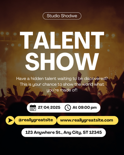 TALENT SHOW INVITE