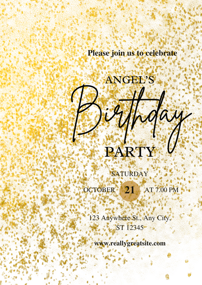 BIRTHDAY INVITE