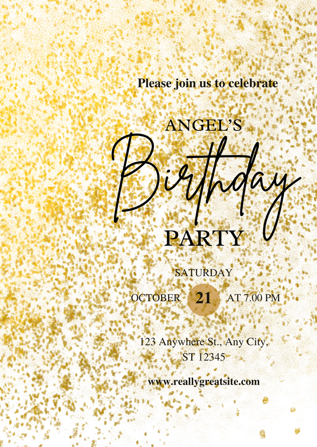 BIRTHDAY INVITE