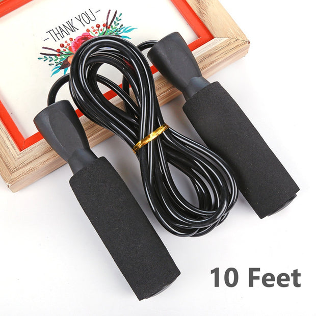 Adjustable Speed Skipping Rope – Tangle-Free Fitness Jump Rope