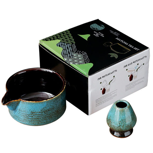 Japanese Handmade Bamboo Matcha Tea Set