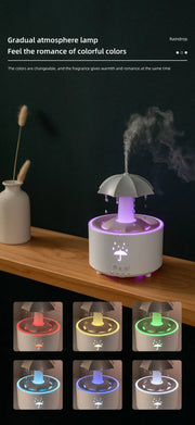 Cloud Rain Humidifier Raindrop Aroma