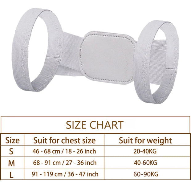 Posture Corrector Back Brace Adjustable Posture Brace for Upper Back Shoulder Pain Relief Posture Trainer Spine Posture Support