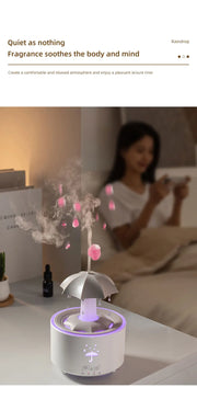 Cloud Rain Humidifier Raindrop Aroma