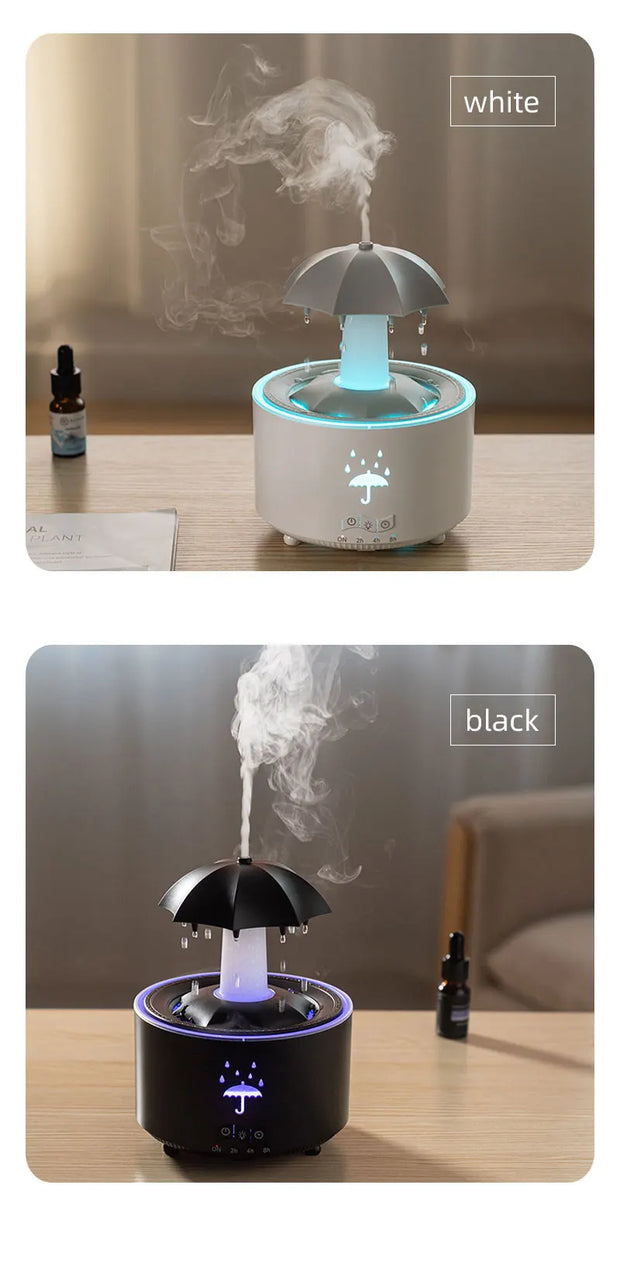 Cloud Rain Humidifier Raindrop Aroma