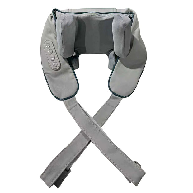 Cordless Shiatsu Neck & Shoulder Massager with Heat, Deep Tissue Electric Back, Waist & Trap Massager for Pain Relief at Home or Office