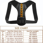 Posture Corrector Back Brace Adjustable Posture Brace for Upper Back Shoulder Pain Relief Posture Trainer Spine Posture Support