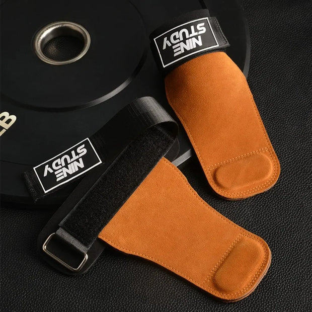 Gym Gloves Grips Anti-Skid Wrist Straps Protector