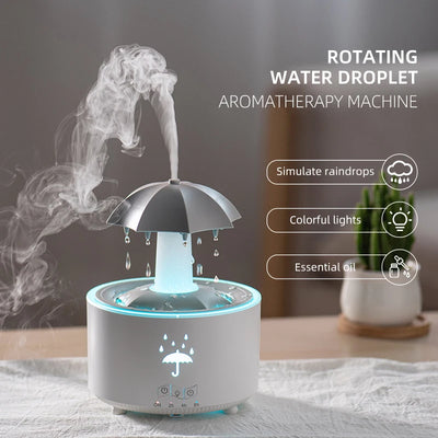 Cloud Rain Humidifier Raindrop Aroma