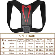 Posture Corrector Back Brace Adjustable Posture Brace for Upper Back Shoulder Pain Relief Posture Trainer Spine Posture Support