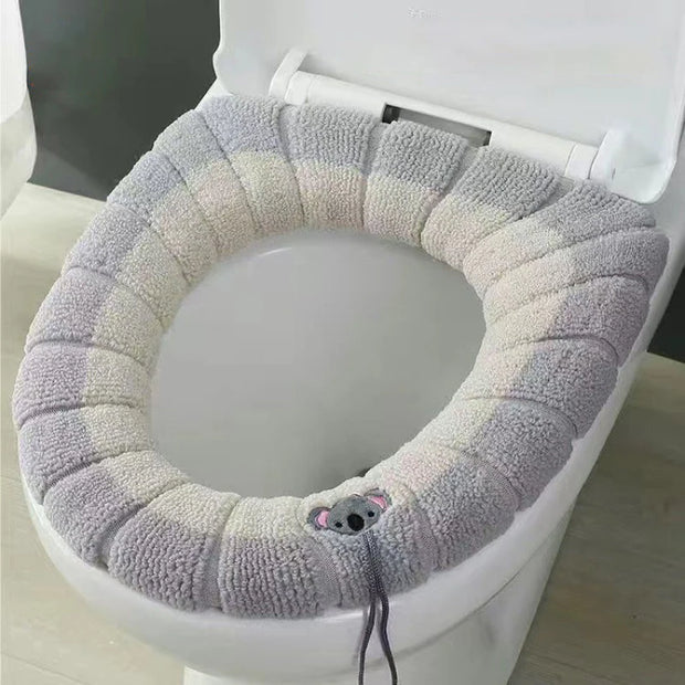 1pcs Toilet Cover Toilet Seat Cover Pads with Handle Toilet Lid