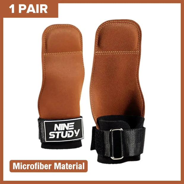 Gym Gloves Grips Anti-Skid Wrist Straps Protector