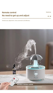 Cloud Rain Humidifier Raindrop Aroma