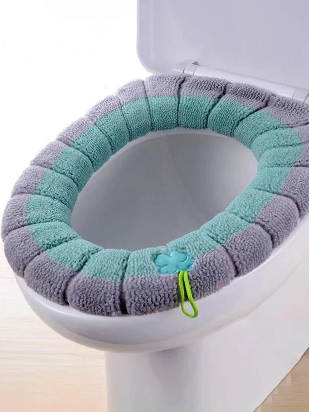 1pcs Toilet Cover Toilet Seat Cover Pads with Handle Toilet Lid