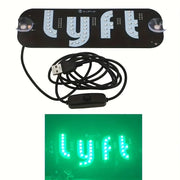 Led Light Signs For Car Windshield