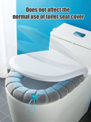 1pcs Toilet Cover Toilet Seat Cover Pads with Handle Toilet Lid