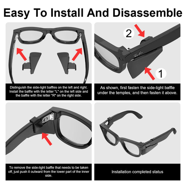 Hibloks For Ray-Ban Meta Wayfarer