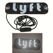 Led Light Signs For Car Windshield
