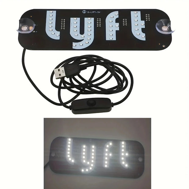 Led Light Signs For Car Windshield