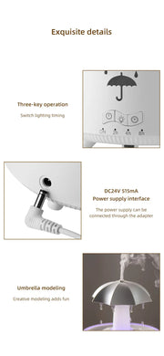 Cloud Rain Humidifier Raindrop Aroma