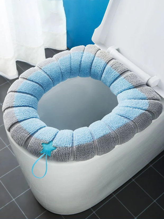1pcs Toilet Cover Toilet Seat Cover Pads with Handle Toilet Lid